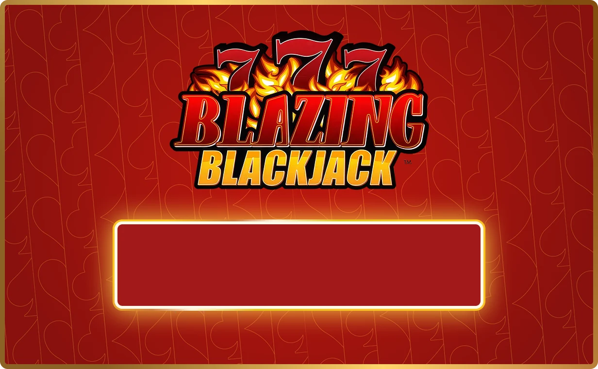 Jackpot progressif Blazing Blackjack
